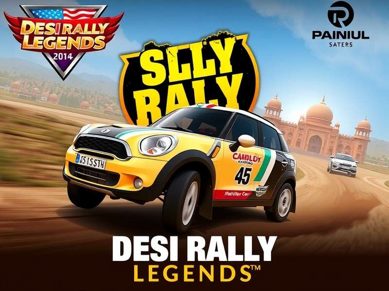 Desi Rally Legends Indian Vehicles - Maruti Swift, Mahindra Thar, Tata Tiago